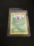 1st Edition Rare Holo Pokemon Card - Venomoth 13/64