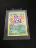 Pokemon SHADOWLESS Base Set HOLO Rare Nidoking Trading Card 11/102
