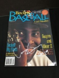 Hand Signed TONY GWYNN Padres Autographed Beckett Baseball Card Magazine