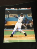 Hand Signed KEN GRIFFEY JR. Mariners Autographed 8x10 Photo (Photo is creased)