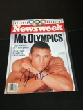 Hand Signed DAN O'BRIEN Olympic Athlete Newsweek Autographed Magazine