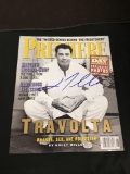 Hand Signed JOHN TRAVOLTA Autographed Premiere Magazine