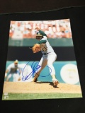Hand Signed DENNIS ECKERSLEY A's Autographed 8x10 Photo