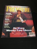 Hand Signed WOODY HARRELSON Autographed Premiere Magazine