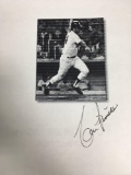 Hand Signed LOU PINIELLA Yankees Autographed Photo Copy 8x10 Paper