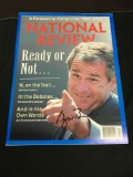 Hand Signed GEORGE W. BUSH Autographed National Review Magazine