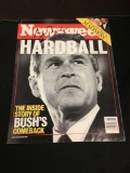 Hand Signed GEORGE W. BUSH Autographed Newsweek Magazine