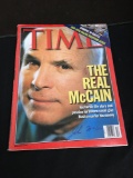 Hand Signed JOHN MCCAIN Autographed Time Magazine