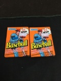 Factory Sealed 1990 Donruss Baseball Wax Packs - 2X