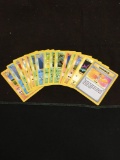 Lot of 15 Shadowless Base Set Pokemon Cards - RARE LASS