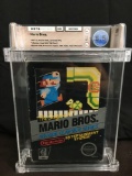 HIGH END - WATA Certified 5.5 NES Nintendo Complete 1986 Mario Bros Encapsulated Video Game - FIRST