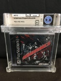 WOW Factory Sealed 2000 PS1 Playstation Armorines: Project SWARM Video Game - WATA Certified 9.8