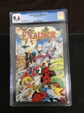 CGC Graded Comic Book - Excaliber Special Edition #nn Marvel Comic 1987 - 9.6 White Pages