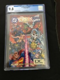 CGC Graded Comic Book - DC Versus Marvel #4 - 1996 - 9.6 WOW White Pages