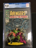 CGC Graded Comic Book - Avengers #49 1st Appearance of Typhon - 9.0 White Pages