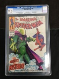 CGC Graded Comic Book - Amazing Spider-Man #66 Marvel Comics - 9.0 White Pages (BROKEN SLAB) Reslab!