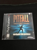 WOW Top Sticker Sealed CIB PS1 Playstation One - Pitfall 3D Beyond The Jungle HIGH END