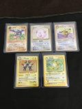 HIGH END Pokemon Card Collection - Lot of 5 Holo Holofoil Cards - LOOK!