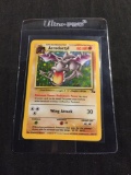 1999 Fossil Pokemon Holo Rare Aerodactyl Pokemon Card 1/62