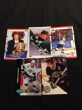 GOAT Wayne Gretzky NHL Hockey Collectible Trading Cards Lot of 5