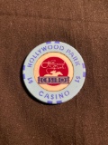 Hollywood Park Casino - Hollywood, California - $1 Casino Chip from Collection