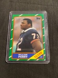 1986 Topps #20 WILLIAM The Refridgerator Perry BEARS Rookie Football Card