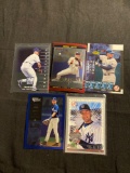 5 Card Lot of DEREK JETER New York Yankees Baseball Cards