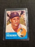 1963 Topps #115 CARL YASTRZEMSKI Red Sox Vintage Baseball Card