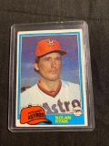 1981 Topps #240 NOLAN RYAN Astros Vintage Baseball Card