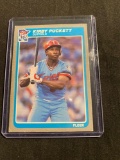 1985 Fleer #286 KIRBY PUCKETT Twins ROOKIE Baseball Card