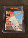 1971 Topps #100 PETE ROSE Reds Vintage Baseball Card