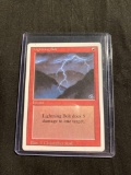 Magic the Gathering LIGHTNING BOLT Vintage Revised Trading Card