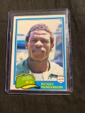 RARE 1981 O-Pee-Chee #261 RICKEY HENDERSON A's Vintage Baseball Card 2nd Year