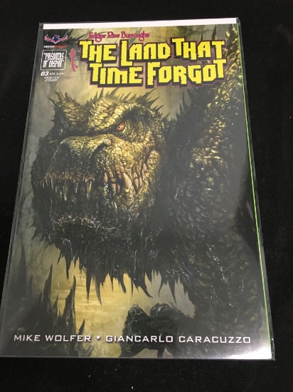 The Land That Time Forgot #3 Painted Cover Comic Book from Amazing Collection
