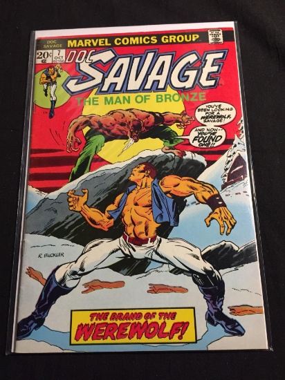 Doc Savage The Man of Bronze #7 Comic Book from Amazing Collection