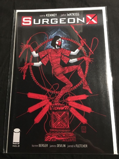 Surgeon X #3 Comic Book from Amazing Collection