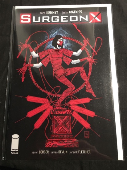 Surgeon X #3 Comic Book from Amazing Collection B