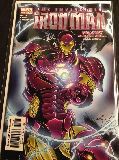 The Invincible Iron Man #62 Comic Book from Amazing Collection