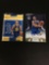 2 Count Lot of 2010-11 STEPHEN CURRY 2nd Year Basketball Cards