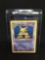 Base Set Shadowless Holo Rare Pokemon Card - Alakazam 1/102