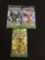 Lot of 3 Factory Sealed XY Fates Collide Pokemon Booster Packs - 10 Cards Each