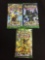 Lot of 3 Factory Sealed XY Fates Collide Pokemon Booster Packs - 10 Cards Each