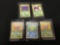 WOW Lot of 5 Vintage 1st Edition Pokemon Cards from AMAZING COLLECTION