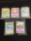 WOW Lot of 5 Vintage 1st Edition Pokemon Cards from AMAZING COLLECTION