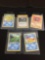 WOW Lot of 5 Vintage 1st Edition Pokemon Cards from AMAZING COLLECTION