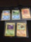 WOW Lot of 5 Vintage 1st Edition Pokemon Cards from AMAZING COLLECTION