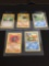 WOW Lot of 5 Vintage 1st Edition Pokemon Cards from AMAZING COLLECTION