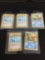 WOW Lot of 5 Vintage 1st Edition Pokemon Cards from AMAZING COLLECTION