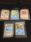 WOW Lot of 5 Vintage 1st Edition Pokemon Cards from AMAZING COLLECTION