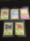 WOW Lot of 5 Vintage 1st Edition Pokemon Cards from AMAZING COLLECTION